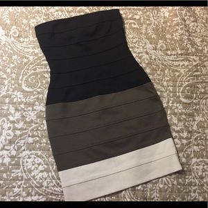 Cache strapless dress